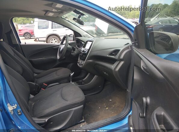 KL8CB6SA2JC441539 2018 CHEVROLET SPARK Blue Widok wnętrza z przodu
