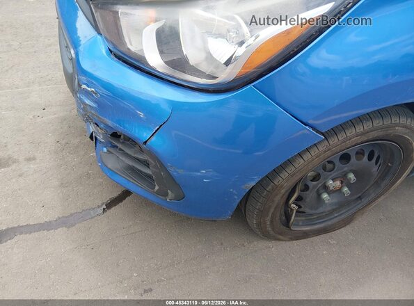 KL8CB6SA2JC441539 2018 CHEVROLET SPARK Blue Widok z przodu