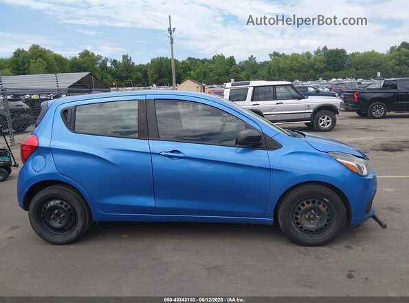 KL8CB6SA2JC441539 2018 CHEVROLET SPARK Blue Widok wnętrza z tyłu