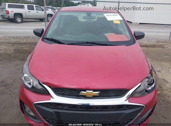 KL8CB6SA2LC402534 2020 CHEVROLET SPARK Pink Widok zestawu wskaźników