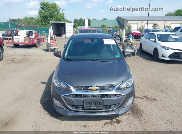 KL8CB6SA2LC451670 2020 CHEVROLET SPARK Gray Вид щитка приладів