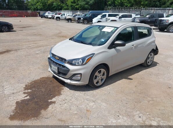 KL8CB6SA2MC740419 2021 CHEVROLET SPARK Cream წინა მარცხენა ხედი სამი მეოთხედიდან