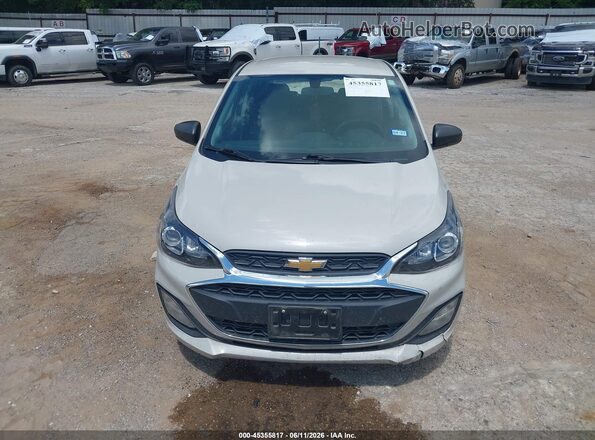 KL8CB6SA2MC740419 2021 CHEVROLET SPARK Cream ხელსაწყოთა პანელის ხედი