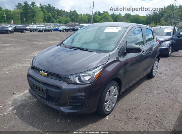 KL8CB6SA3GC574643 2016 CHEVROLET SPARK Gray Przód lewy
