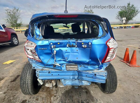 KL8CB6SA3HC734439 2017 CHEVROLET SPARK Blue Вид ззаду
