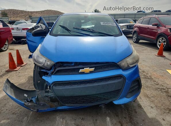 KL8CB6SA3HC734439 2017 CHEVROLET SPARK Blue Вид спереду