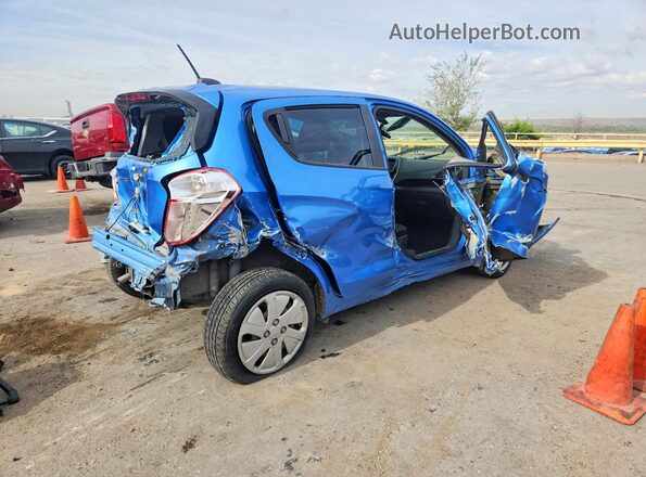 KL8CB6SA3HC734439 2017 CHEVROLET SPARK Blue Задня права чверть