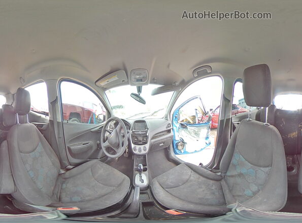 KL8CB6SA3HC734439 2017 CHEVROLET SPARK Blue Вид наклейки з VIN-кодом