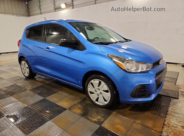 KL8CB6SA3HC804988 2017 CHEVROLET SPARK Blue 