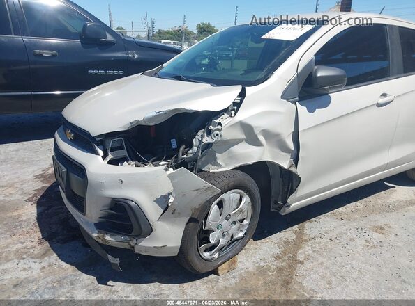 KL8CB6SA3HC825131 2017 CHEVROLET SPARK Beige Vista frontal