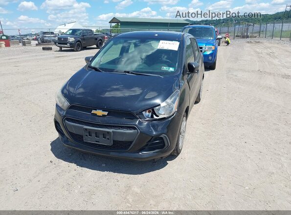 KL8CB6SA3JC420943 2018 CHEVROLET SPARK Черный Передняя левая четверть