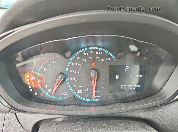KL8CB6SA3JC433207 2018 CHEVROLET SPARK Beige Instrument cluster view