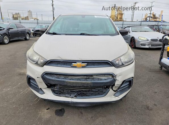 KL8CB6SA3JC433207 2018 CHEVROLET SPARK Beige Front view