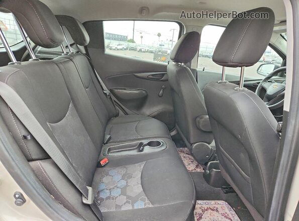 KL8CB6SA3JC433207 2018 CHEVROLET SPARK Beige Rear seats view