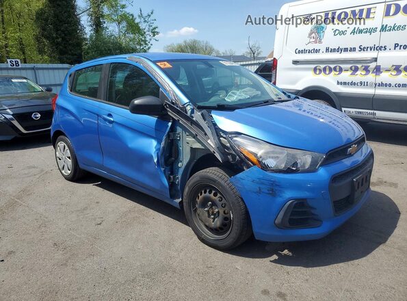 KL8CB6SA3JC449715 2018 CHEVROLET SPARK Blue 