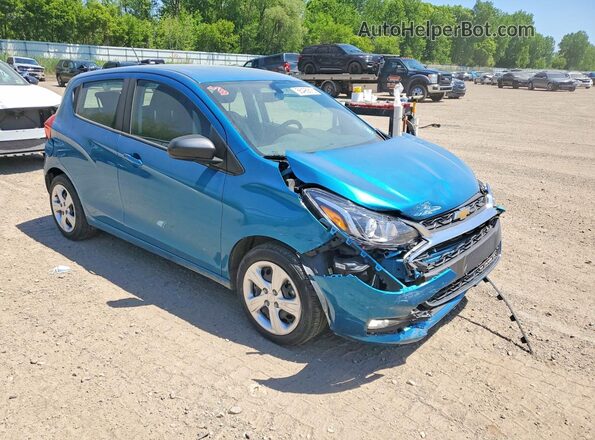 KL8CB6SA3LC424090 2020 CHEVROLET SPARK Blue Front right
