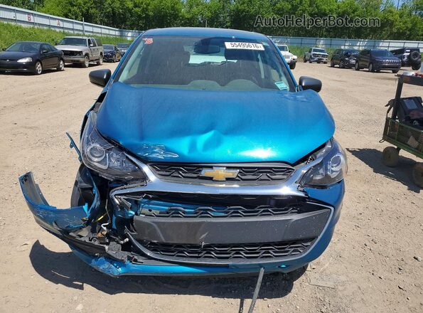 KL8CB6SA3LC424090 2020 CHEVROLET SPARK Blue Front view