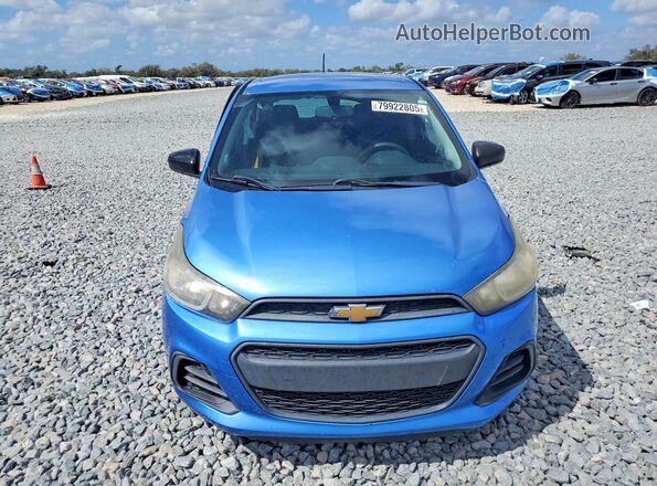 KL8CB6SA4GC576871 2016 CHEVROLET SPARK Blue Դիմացի տեսք