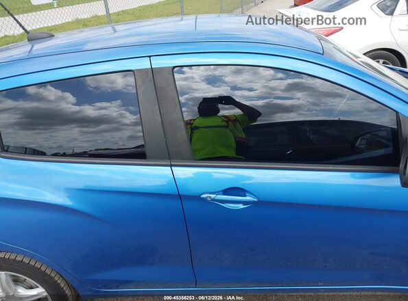 KL8CB6SA4HC826191 2017 CHEVROLET SPARK Blue Widok wnętrza z tyłu