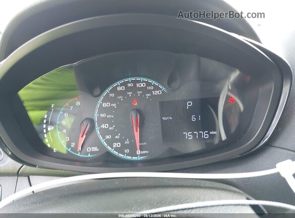 KL8CB6SA4HC826191 2017 CHEVROLET SPARK Blue Widok tylnych siedzeń
