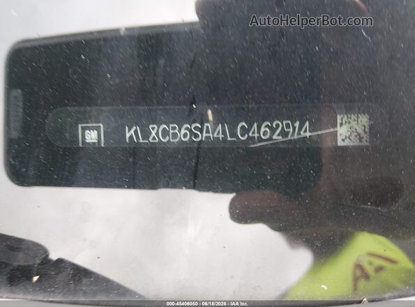 KL8CB6SA4LC462914 2020 CHEVROLET SPARK Gray Շարժիչի բաժամունքի տեսք