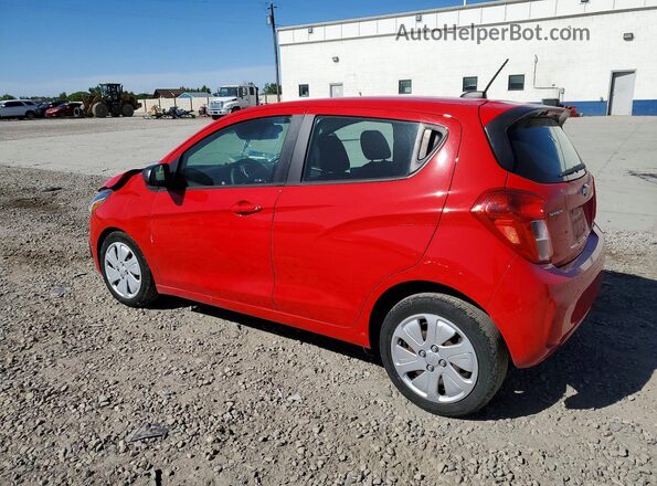 KL8CB6SA5HC709851 2017 CHEVROLET SPARK Красный Задняя левая четверть