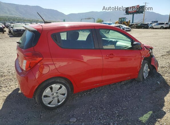 KL8CB6SA5HC709851 2017 CHEVROLET SPARK Красный Задняя правая четверть