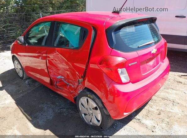 KL8CB6SA5HC791550 2017 CHEVROLET SPARK Красный Вид спереди