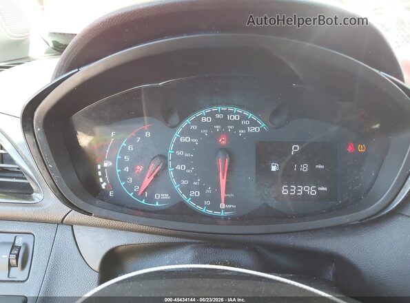 KL8CB6SA5HC791550 2017 CHEVROLET SPARK Красный Вид задних сидений