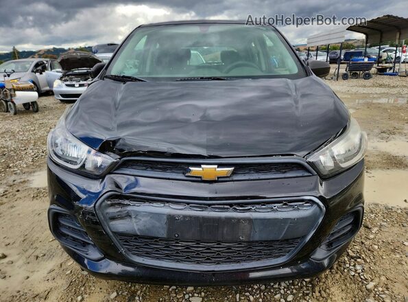 KL8CB6SA5HC822411 2017 CHEVROLET SPARK Black წინა ხედი
