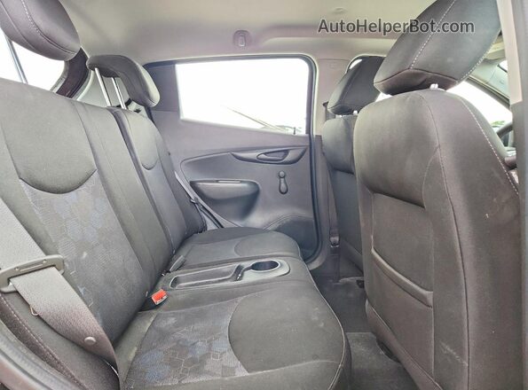 KL8CB6SA5HC822411 2017 CHEVROLET SPARK Black უკანა სავარძლების ხედი