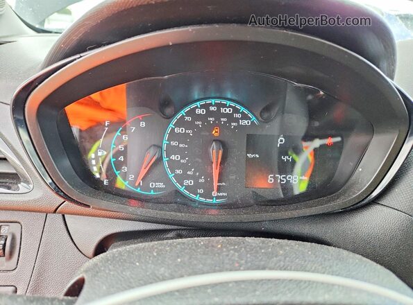 KL8CB6SA5HC822411 2017 CHEVROLET SPARK Black ხელსაწყოთა პანელის ხედი