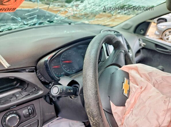KL8CB6SA5HC823736 2017 CHEVROLET SPARK Black Вид щитка приладів