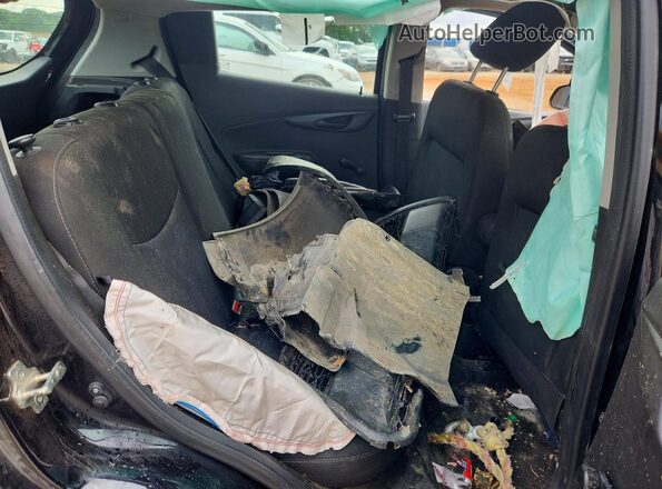 KL8CB6SA5HC823736 2017 CHEVROLET SPARK Black Вид задніх сидінь