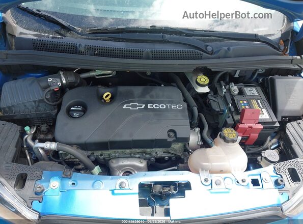 KL8CB6SA5JC423584 2018 CHEVROLET SPARK Blue უკანა ხედი