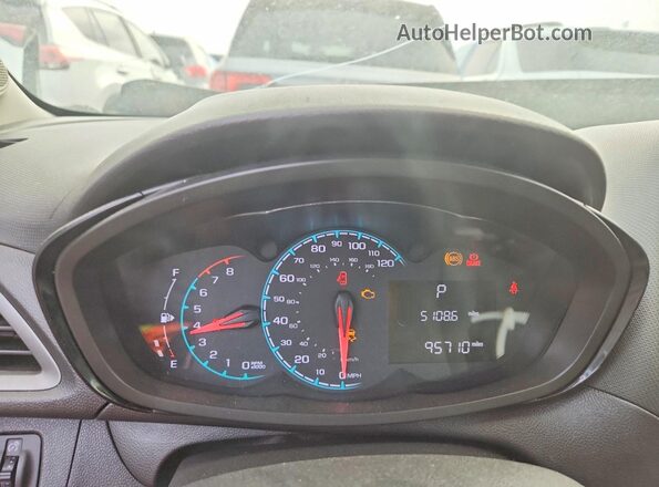 KL8CB6SA5KC732165 2019 CHEVROLET SPARK Розовый Вид щитка приборов