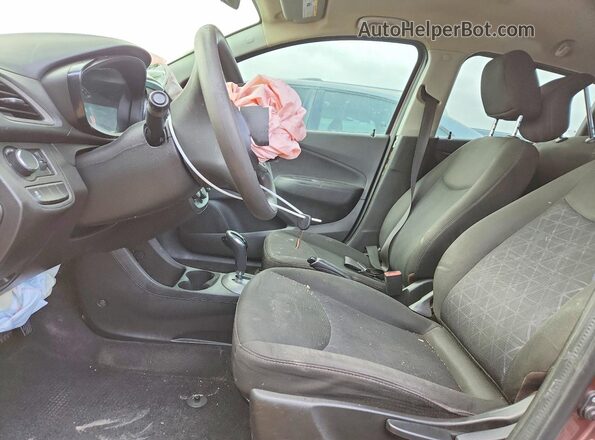KL8CB6SA5KC732165 2019 CHEVROLET SPARK Розовый Вид салона спереди