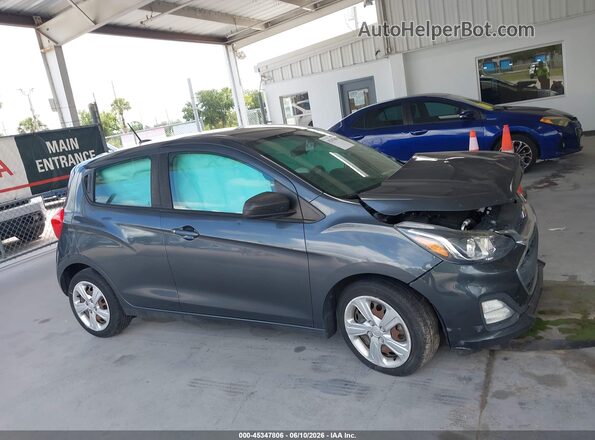 KL8CB6SA5KC780233 2019 CHEVROLET SPARK Gold Вид задньої частини салону