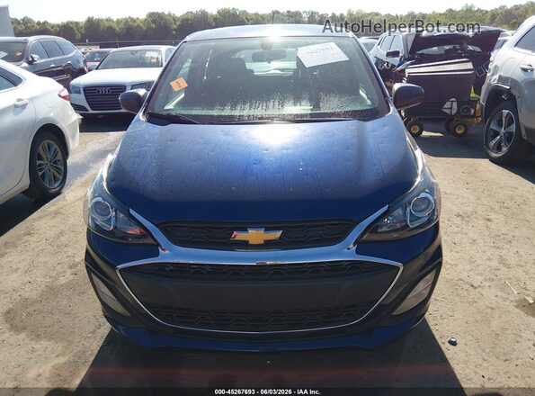 KL8CB6SA5NC039598 2022 CHEVROLET SPARK Blue ხელსაწყოთა პანელის ხედი