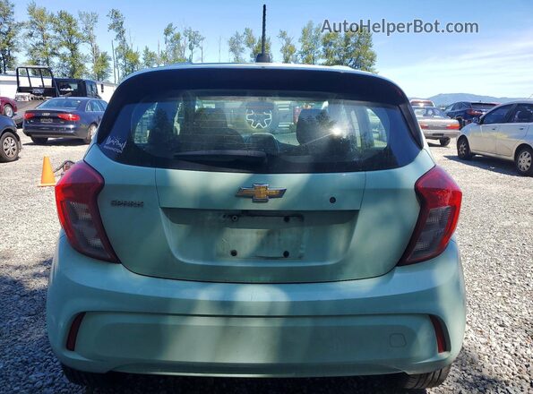 KL8CB6SA6HC756788 2017 CHEVROLET SPARK Green Vista trasera