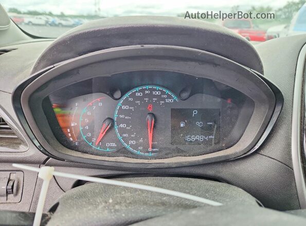 KL8CB6SA6HC772201 2017 CHEVROLET SPARK Серебряный Вид щитка приборов