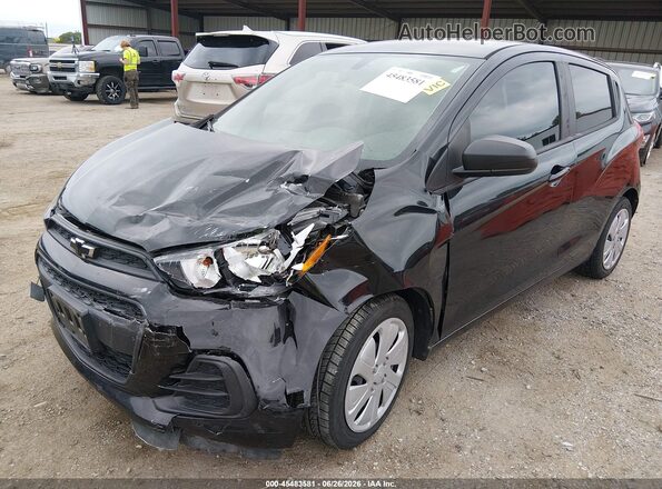 KL8CB6SA6HC784932 2017 CHEVROLET SPARK Black წინა ხედი