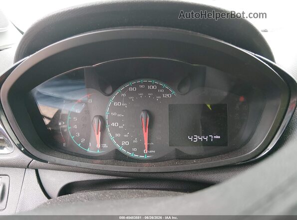 KL8CB6SA6HC784932 2017 CHEVROLET SPARK Black უკანა სავარძლების ხედი