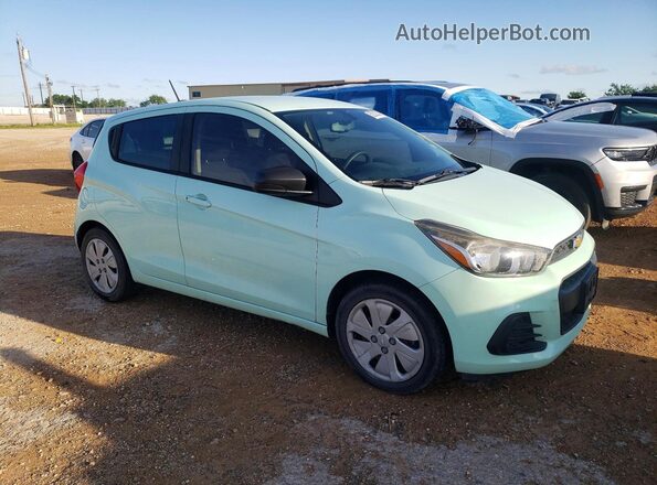 KL8CB6SA6HC838875 2017 CHEVROLET SPARK Turquoise Przód prawy
