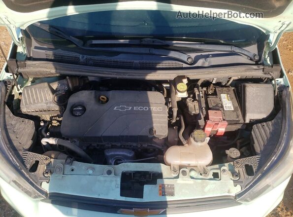 KL8CB6SA6HC838875 2017 CHEVROLET SPARK Turquoise Widok wnętrza z tyłu