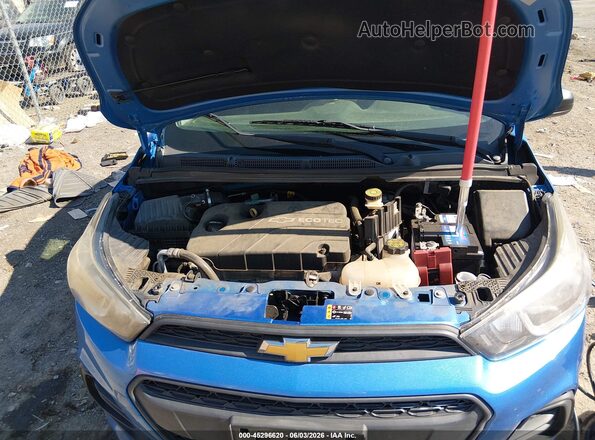 KL8CB6SA6JC430673 2018 CHEVROLET SPARK Blue Widok z tyłu