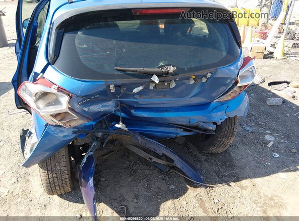 KL8CB6SA6JC430673 2018 CHEVROLET SPARK Blue Widok z przodu