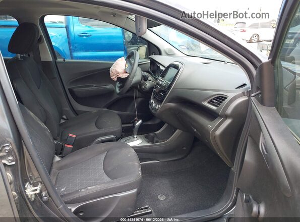 KL8CB6SA6KC812512 2019 CHEVROLET SPARK Gray წინა სალონის ხედი