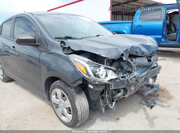 KL8CB6SA6KC812512 2019 CHEVROLET SPARK Gray წინა ხედი