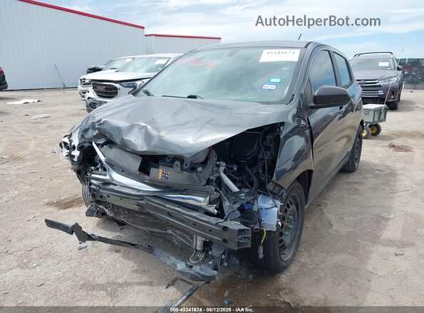 KL8CB6SA6KC812512 2019 CHEVROLET SPARK Gray წინა მარცხენა ხედი სამი მეოთხედიდან